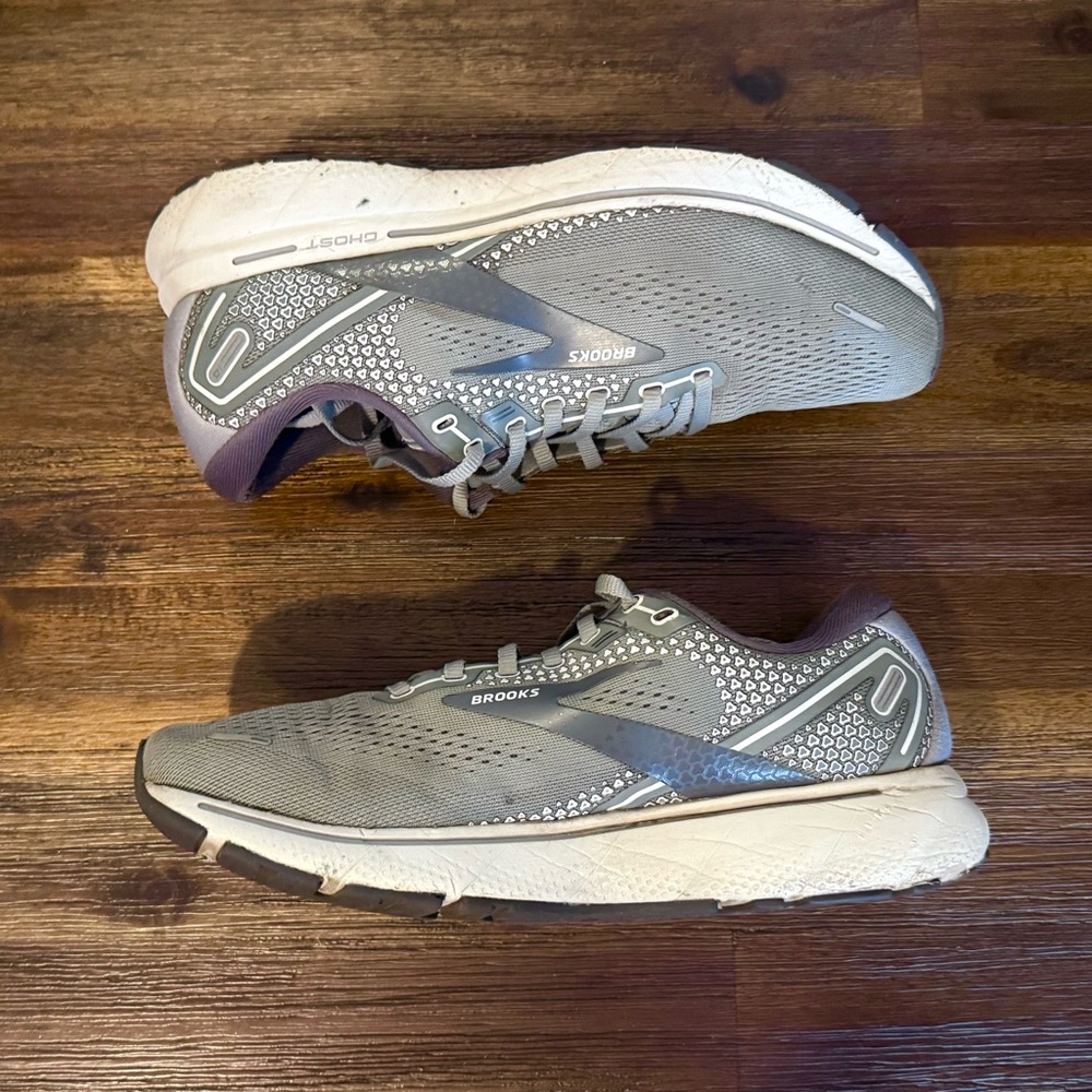 Wmns Brooks Ghost 14 Grey Alloy - Women’s Size 9.5 (8M) Running RARE Max Jordan